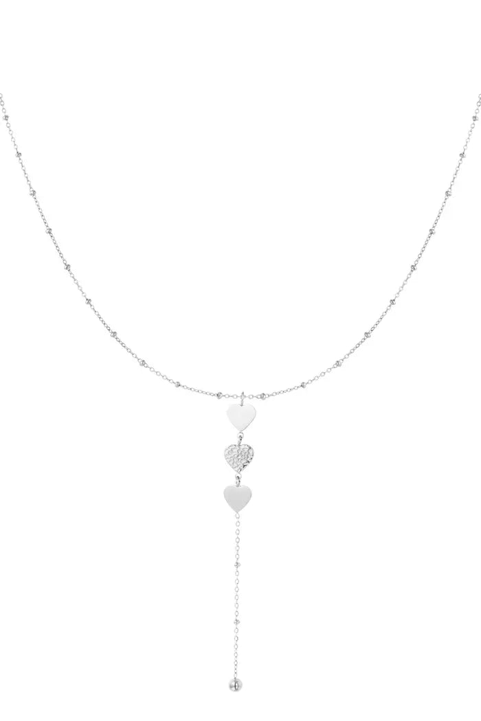 Forever yours necklace - silver