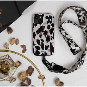 MIO Lanyard Universeel Nylon Telefoonkoord / Telefoonketting Leopard