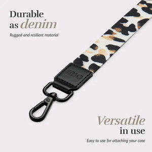 MIO Lanyard Universeel Nylon Telefoonkoord / Telefoonketting Leopard