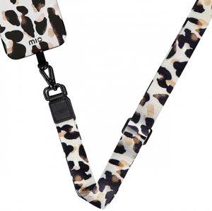 MIO Lanyard Universeel Nylon Telefoonkoord / Telefoonketting Leopard